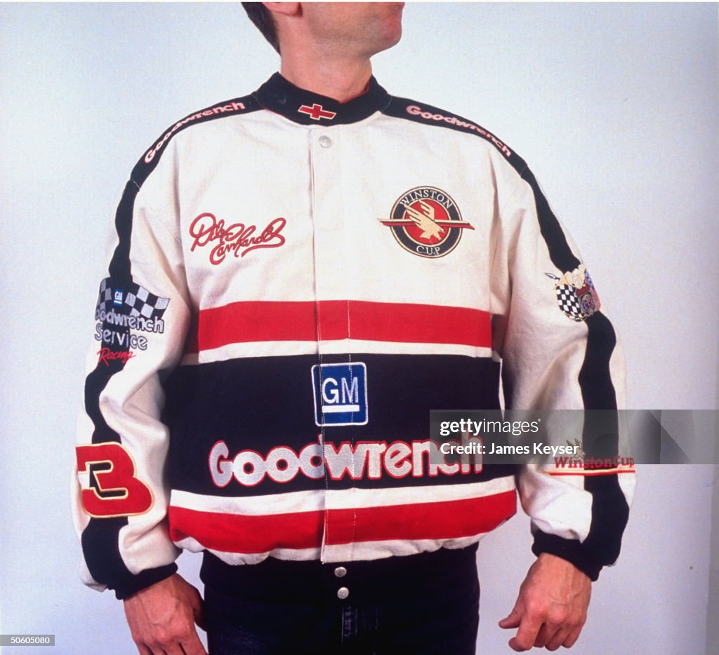 NASCAR ads & emblem-embroidered jacket i