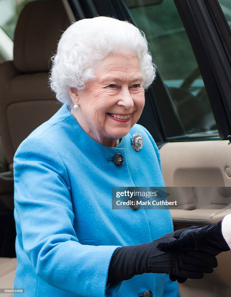 The Queen Visits The Women's Institute