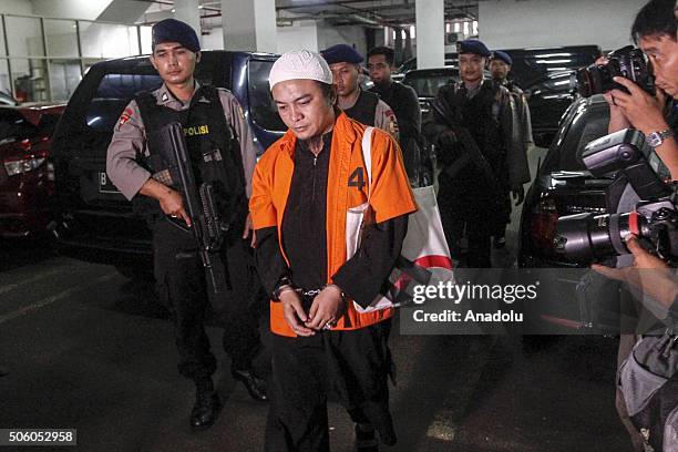 Seven defendant sympathizers Daesh terror organization, Koswara alias Abu Ahmad, Tuah Febriansyah Alias Muhammad Fach, Helmi Euhammad Alamudi alias...