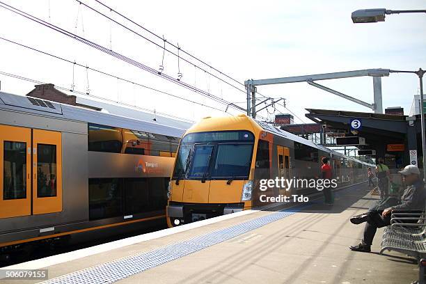 sydney train,australia. - sydney train stock pictures, royalty-free photos & images