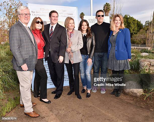 President & CEO, American Forests, Scott Steen, SAG Awards Executive Producer Kathy Connell, City of Los Angeles: Board of Public Works Commission...