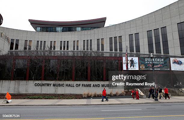 Country Music Hall Of Fame And Museum on December 30, 2015 in Nashville, Tennessee.