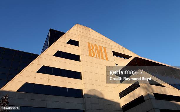 January 01: BMI building on January 1, 2016 in Nashville, Tennessee.