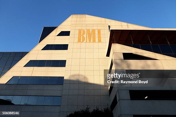 January 01: BMI building on January 1, 2016 in Nashville, Tennessee.