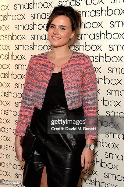 Emer Kenny attends Smashbox Influencer Dinner hosted by Lauren Laverne on January 21, 2016 in London, England.