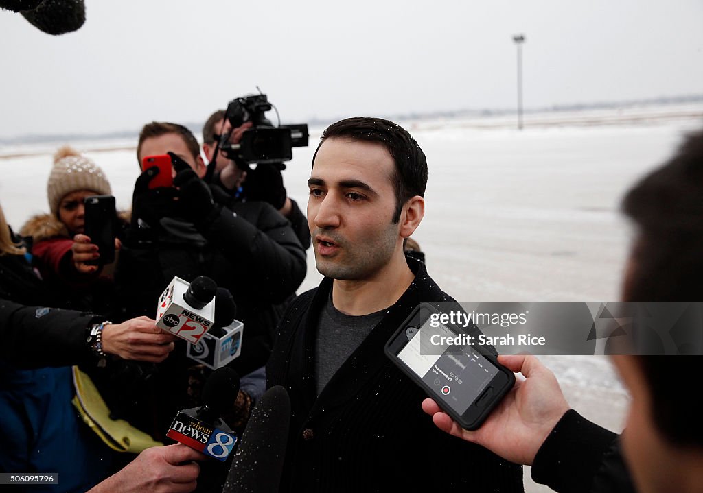 Marine Held In Iran Since 2011 Returns Home To Flint, Michigan