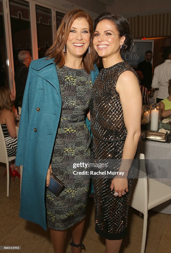 ELLE's 6th Annual Women In Television Dinner Presented By Hearts on Fire Diamonds And Olay - Inside