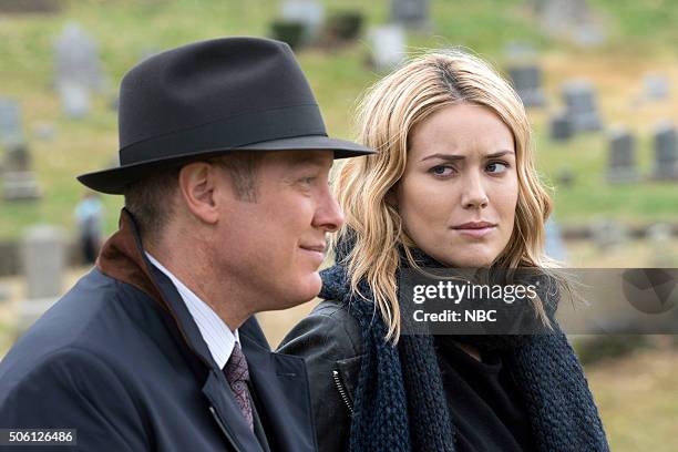 Mr. Gregory Devry" Episode 311 -- Pictured: James Spader as Red Reddington, Megan Boone as Liz Keen --