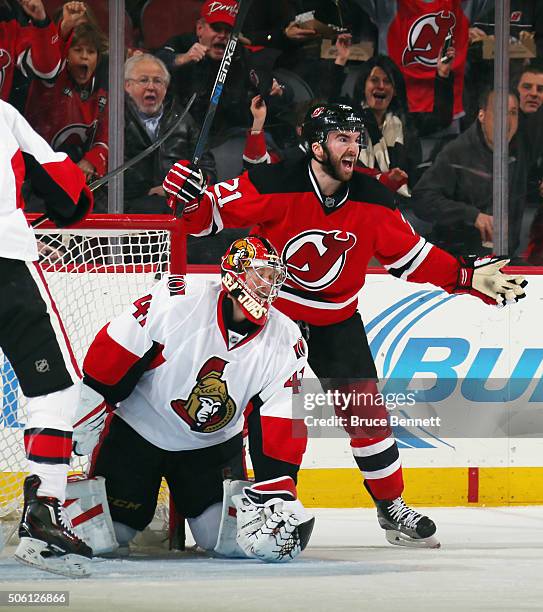 Ottawa Senators V New Jersey Devils by Bruce Bennett