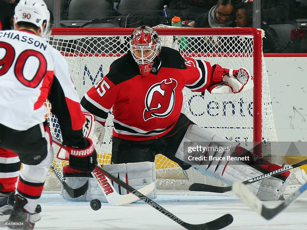 Ottawa Senators v New Jersey Devils