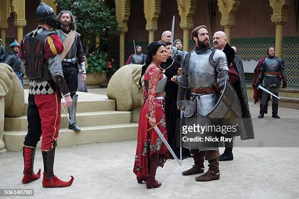 Battle of the Three Armies" - In their war against Valencia, all hope seems lost for Isabella and the people of Hortensia until Galavant arrives with...