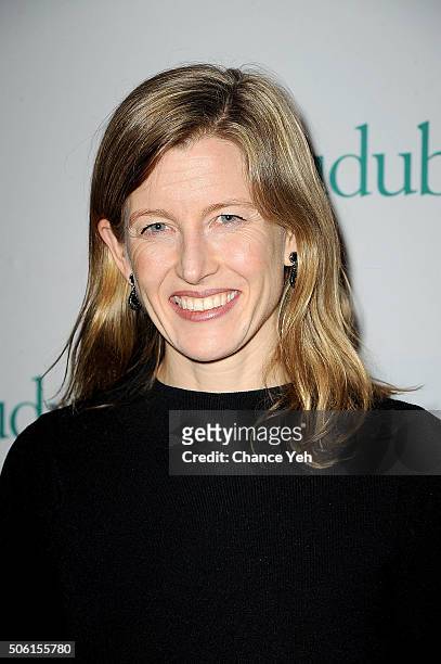 Karenna Gore attends 2016 National Audubon Society Winter Gala at Cipriani 42nd Street on January 21, 2016 in New York City.