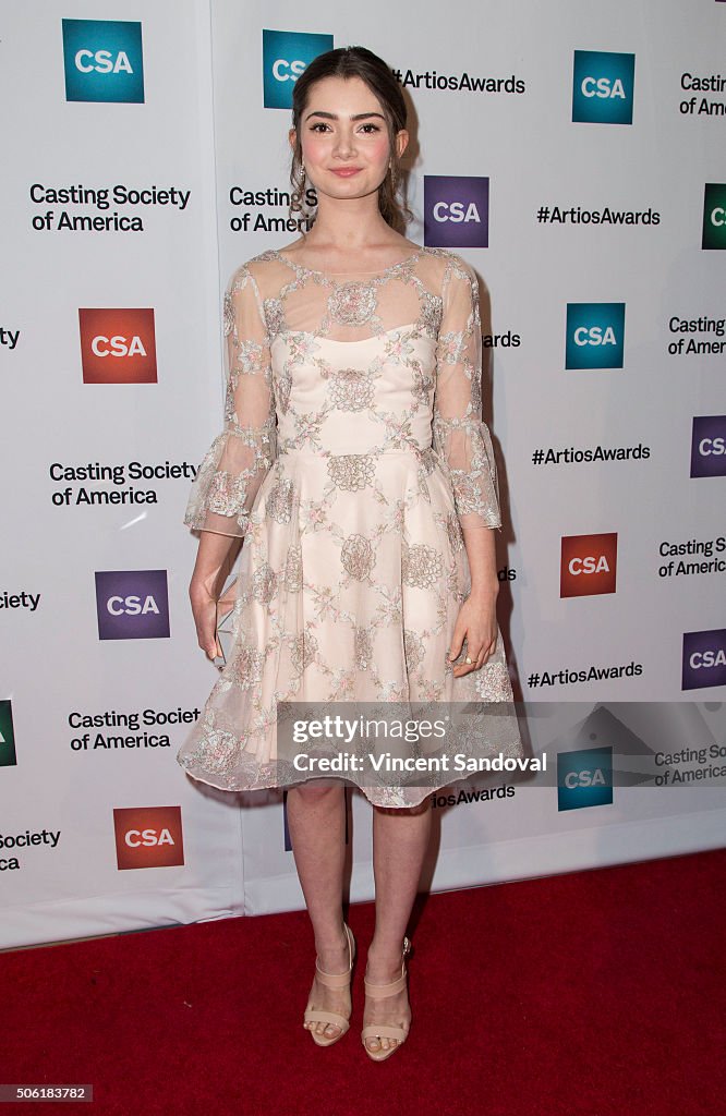 Casting Society Of America's 31st Annual Artios Awards - Arrivals