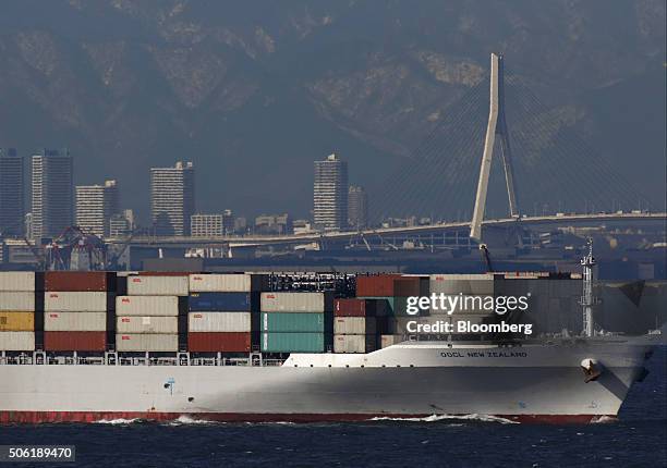 Japanese Container Line Images Of Lng Tankers And Container Ships As Japan Releases Trade ...