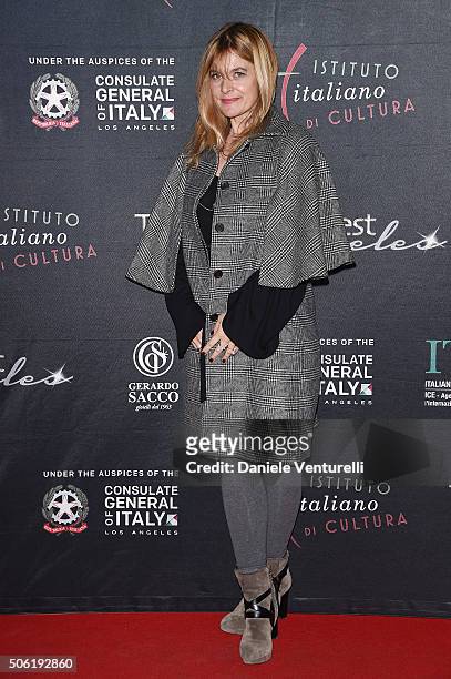 Nastassja Kinski attends Cocktail Party Celebrating 1th Taormina Film Fest - Los Angeles 2016 at Italian Cultural Institute Of Los Angeles on January...