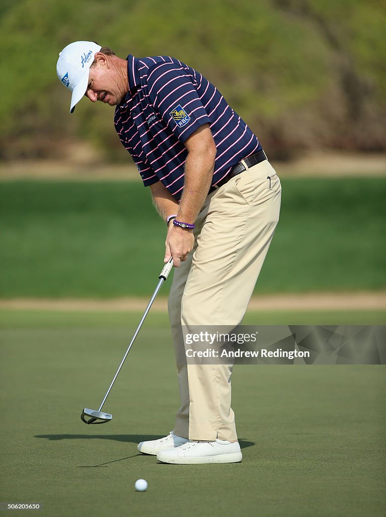 Abu Dhabi HSBC Golf Championship - Day Two