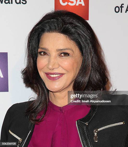 Actress Shohreh Aghdashloo attends the Casting Society Of America's 31st Annual Artios Awards at The Beverly Hilton Hotel on January 21, 2016 in...