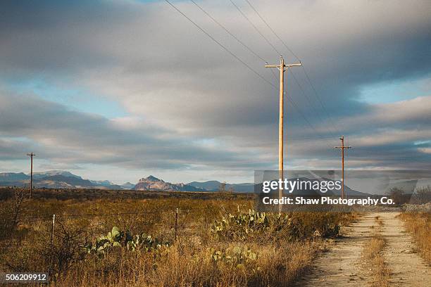 marathon, texas - small town america stock pictures, royalty-free photos & images