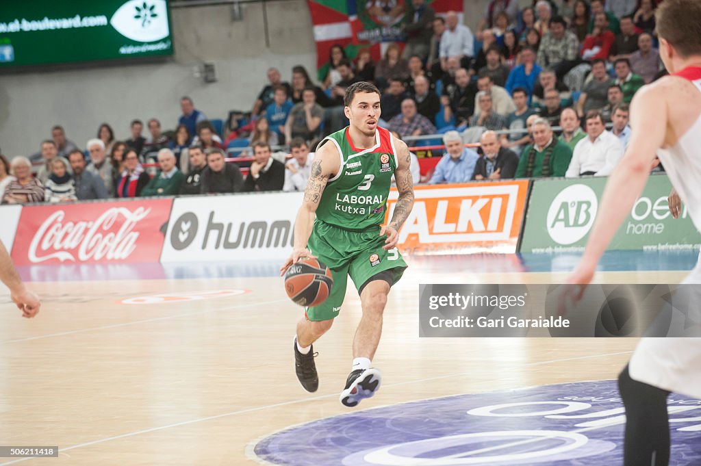 Euroleague Basket: Laboral Kutxa Vitoria Gasteiz Vs CSKA Moscow