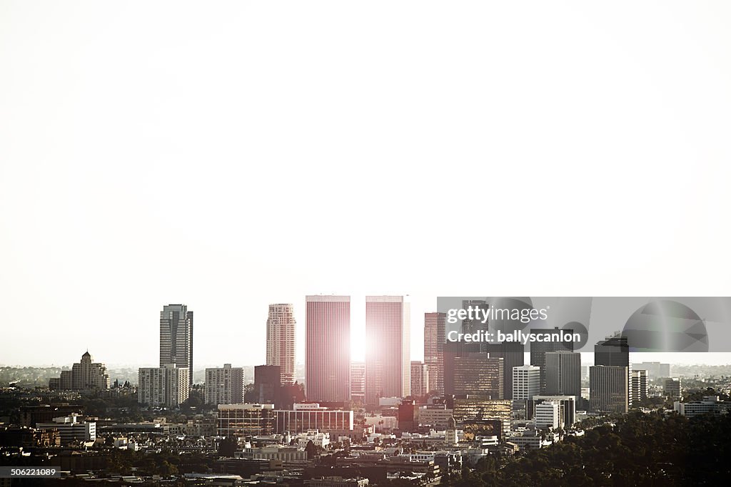 Los Angeles, Beverly Hills Skyline.