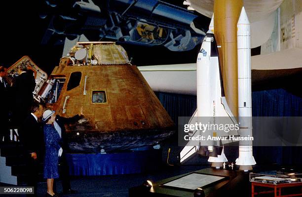 Elizabeth Apollo Model North American Rockwell Corporation Photos and Premium High Res ...