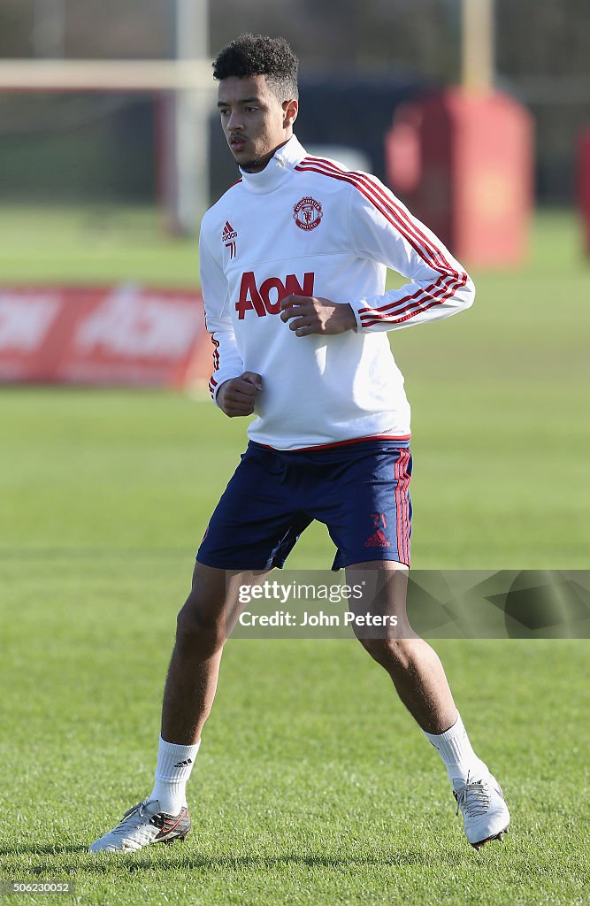 Manchester United Training and Press Conference