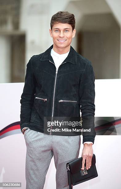 Joey Essex attends The Sun Military Awards at The Guildhall on January 22, 2016 in London, England.