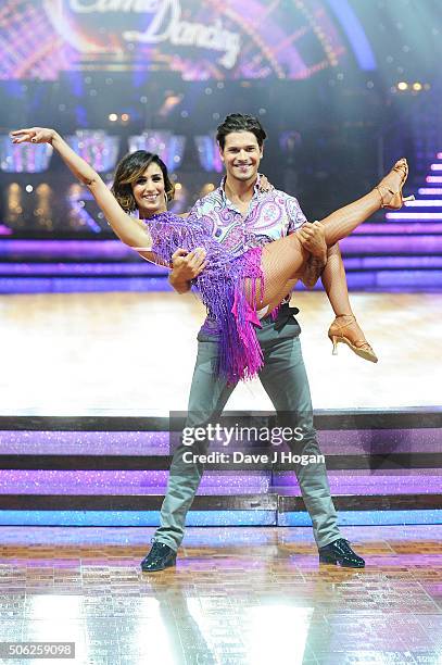 Anita Rani and Gleb Savchenko perform during the Strictly Come Dancing Live Tour rehearsals, Strictly Come Dancing Live Tour opens tomorrow, 22nd...