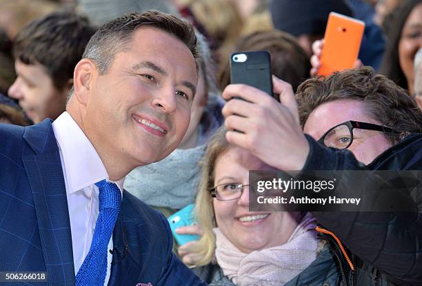 David Walliams attends the Britain's Got Talent Auditions on January 22, 2016 in London, England.