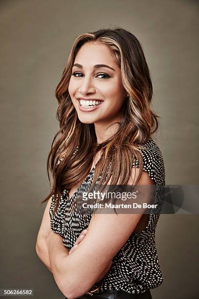 Meaghan Rath of FOX's 'Cooper Barrett's Guide to Surviving Life' poses in the Getty Images Portrait Studio at the 2016 Winter Television Critics...