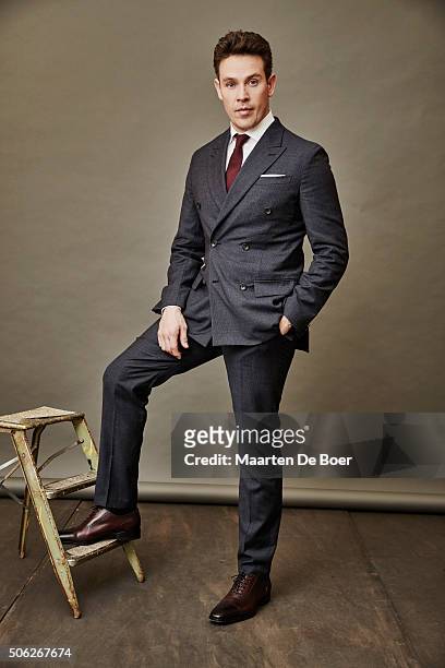 Kevin Alejandro of FOX's 'Lucifer' poses in the Getty Images Portrait Studio at the 2016 Winter Television Critics Association press tour at the...