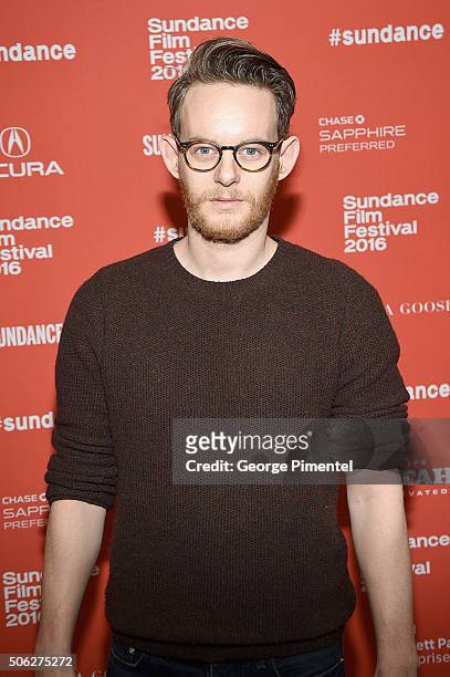Actor Patrick Güldenberg attends the "Morris From America" Premiere during the 2016 Sundance Film Festival at Eccles Center Theatre on January 22,...