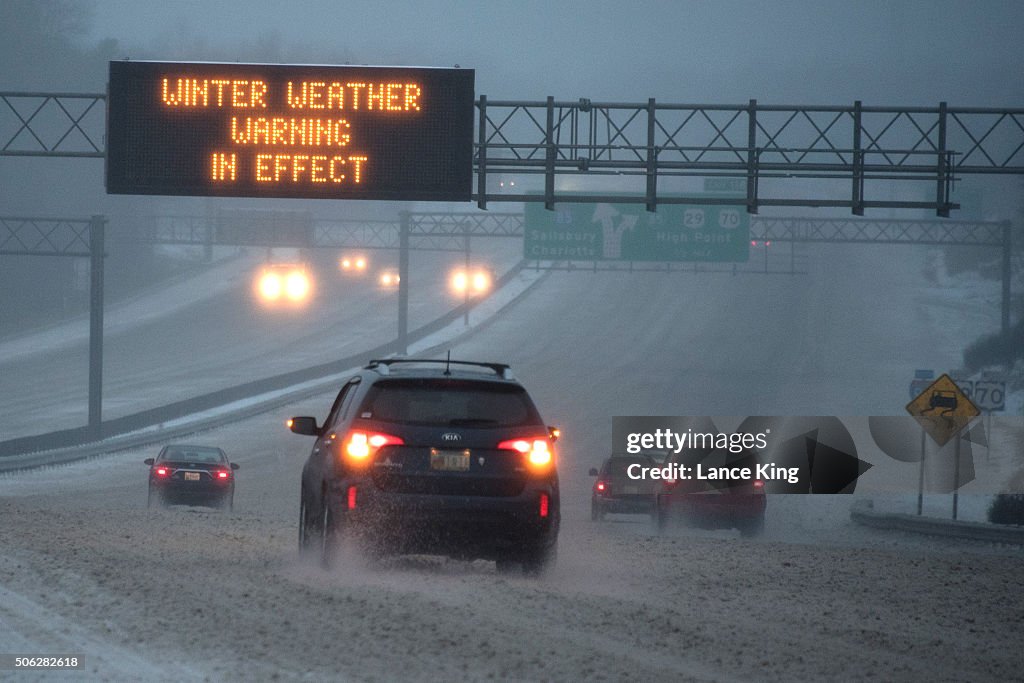 Southern States First To Feel Effects Of Massive Winter Storm