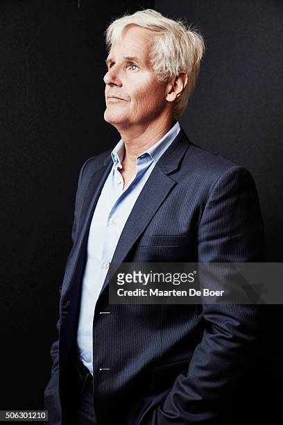 Chris Carter of FOX's 'The X-Files' poses in the Getty Images Portrait Studio at the 2016 Winter Television Critics Association press tour at the...