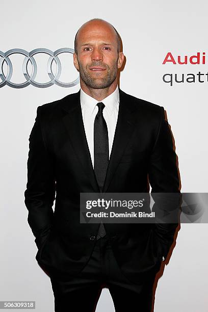 Jason Statham attends the Audi Night 2016 at Hotel zur Tenne on January 22, 2016 in Kitzbuehel, Austria.