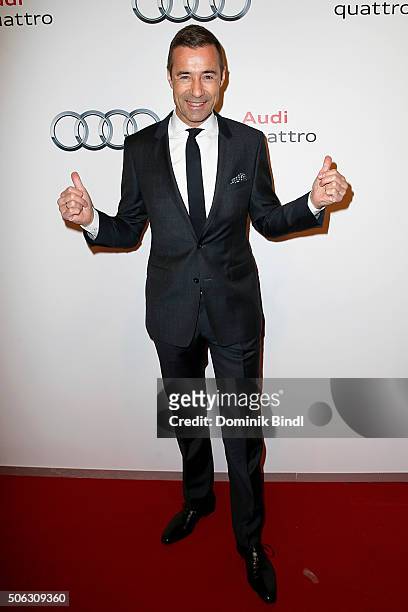 Kai Pflaume attends the Audi Night 2016 at Hotel zur Tenne on January 22, 2016 in Kitzbuehel, Austria.