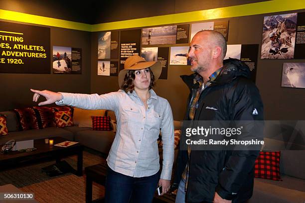 Mike Egeck, Eddie Bauer President and CEO attends the Eddie Bauer Adventure House during the 2016 Sundance Film Festival at Village at The Lift on...