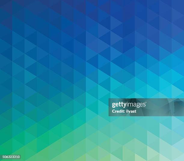 colourful geometric background - turquoise coloured 幅插畫檔、美工圖案、卡通及圖標