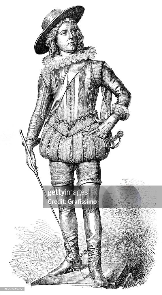 King Louis XIII of France 1876