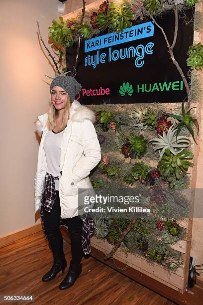 Actress Jessica Barth attends Kari Feinstein's Style Lounge on January 22, 2016 in Park City, Utah.