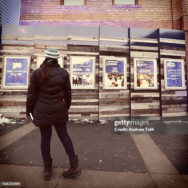 An instant view of the 2016 Sundance Film Festival on January 21, 2016 in Park City, Utah.