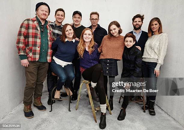 Actor Jesse Plemons, director Chris Kelly, actors Molly Shannon, Bradley Whitford, Madisen Beaty, producer Sam Bisbee, actors Maude Apatow, J.J....