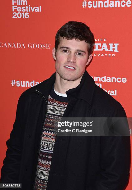 Actor Jake Picking attends the 'Goat' Premiere at Library Center Theater on January 22, 2016 in Park City, Utah