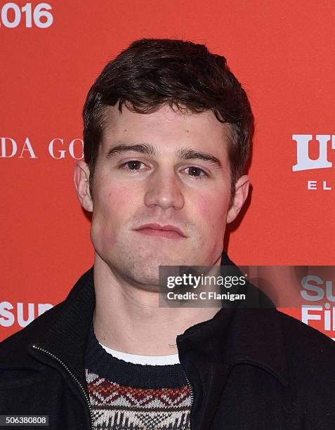 Actor Jake Picking attends the 'Goat' Premiere at Library Center Theater on January 22, 2016 in Park City, Utah