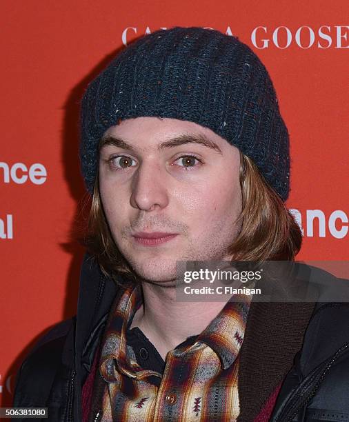 Actor Daniel Flaherty attends the 'Goat' Premiere at Library Center Theater on January 22, 2016 in Park City, Utah