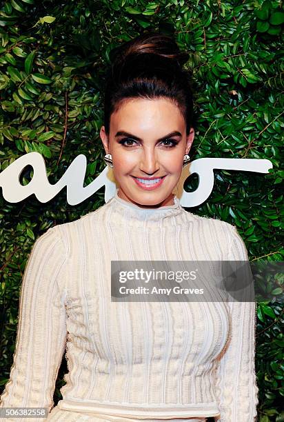 Elizabeth Chambers attends the Salvatore Ferragamo 100th Year Celebration in Hollywood and Rodeo Drive Flagship Store Opening on September 9, 2015 in...