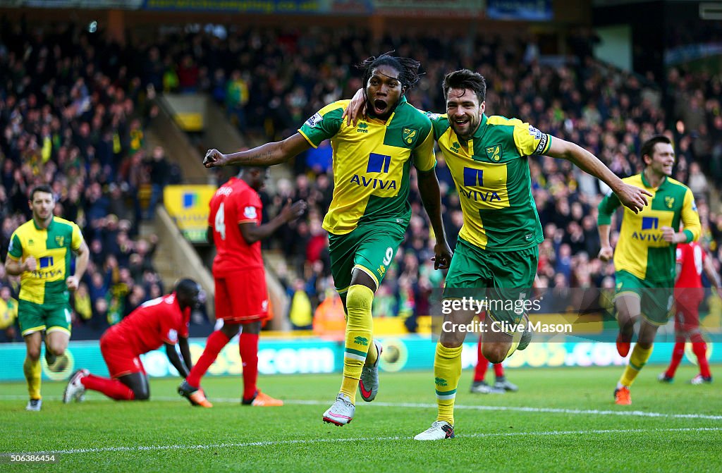 Norwich City v Liverpool - Premier League