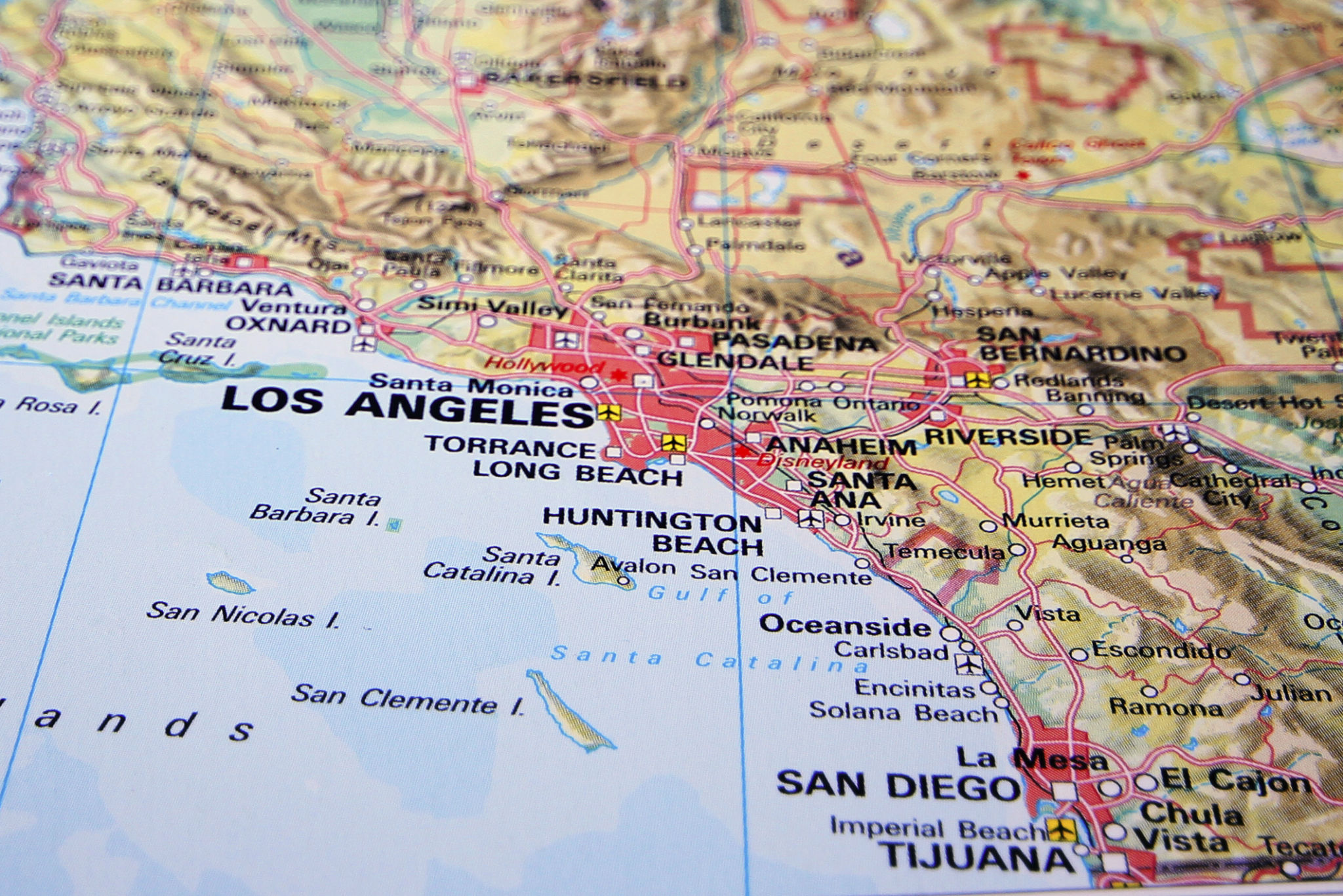 orange county map