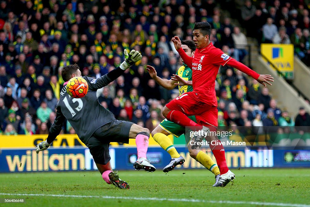 Norwich City v Liverpool - Premier League