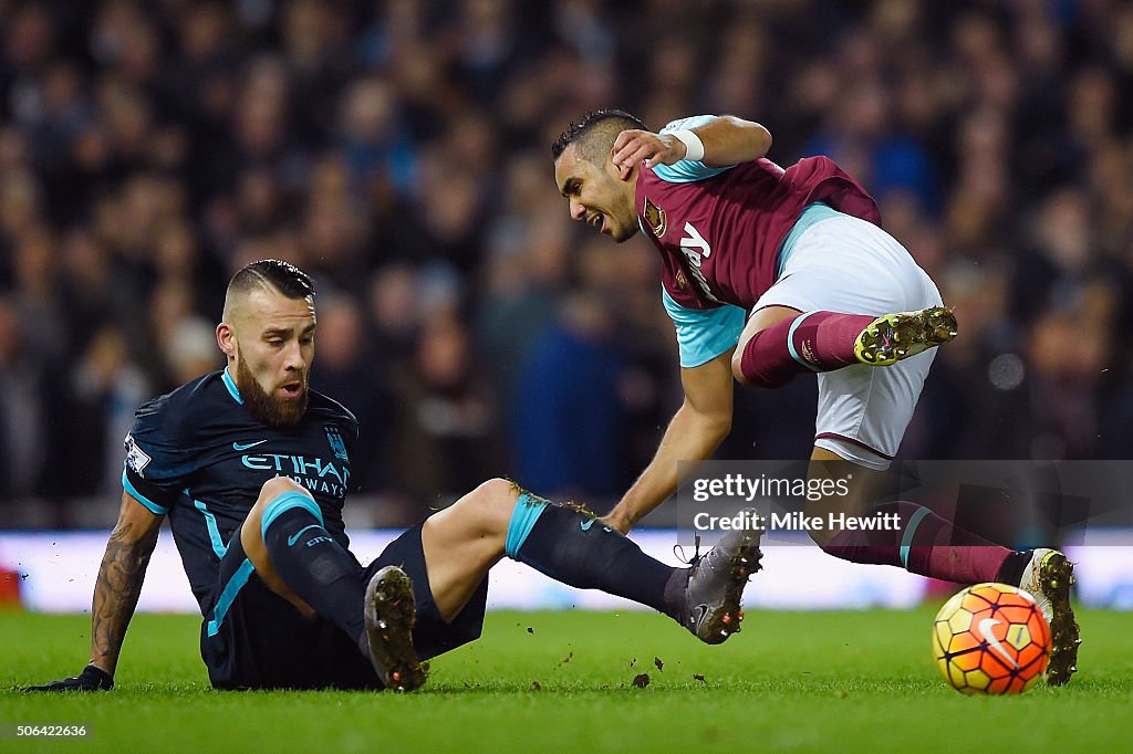 West Ham United v Manchester City - Premier League